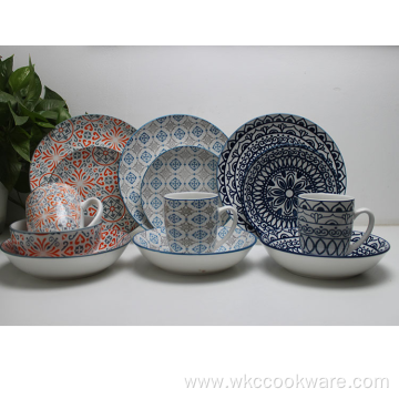 Dishes set creative eating tableware restaurant household